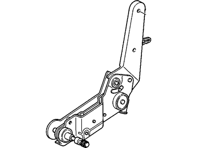 GM 20563552 LATCH, Front Seat Back Lock