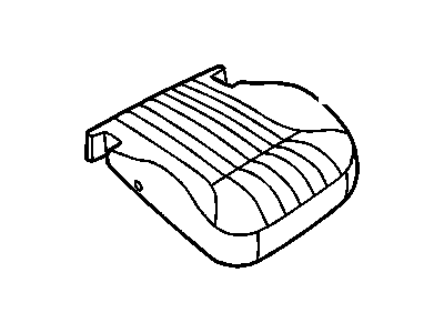 GM 88991433 COVER, Front Seat Cushion