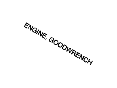 GM 19209914 Engine Asm,Gasoline (Goodwrench)