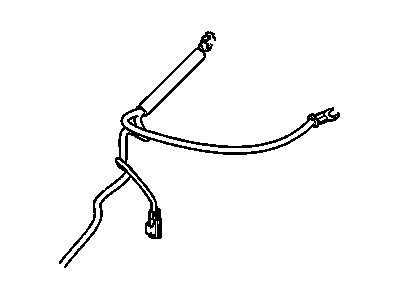 2007 Cadillac SRX Battery Cable - 15804415