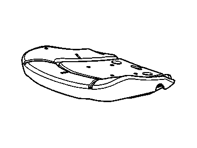 GM 22738923 Pad Assembly, Driver Seat Cushion