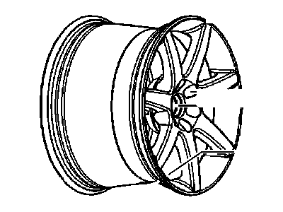 Cadillac Spare Wheel - 9595354