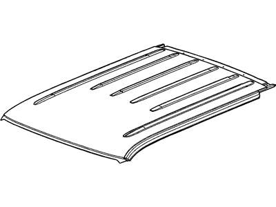 GM 93439988 Panel, Roof *Marked Print