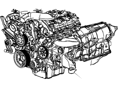 Cadillac CTS Engine Mount Bracket - 25905220