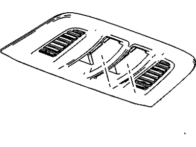 GM 13311682 Plate Assembly, Sun Roof Actuator Trim *Neutral L