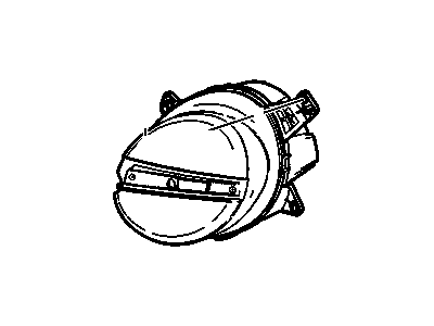 GM 15110118 Capsule/Headlamp/Fog Lamp Headlamp