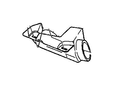 GM 24505181 Resonator Assembly, Rear Air Intake Duct