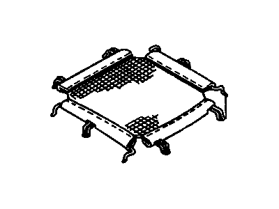 GM 16736525 Support Assembly, Driver Seat Cushion Pad