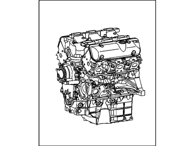 GM 19178142 Engine,Gasoline (Service Remanufactured)