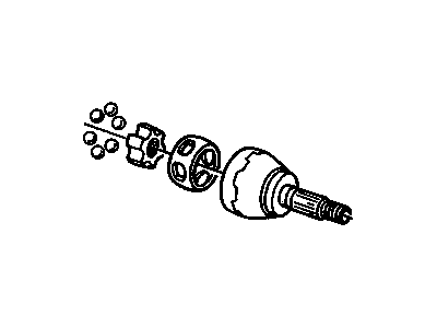 GM 26039947 JOINT KIT, Front Axle U Joint