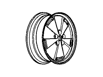 GM 10121063 Wheel Rim,16X6.5