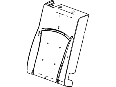 GM 90923884 Pad Assembly, Rear Seat Back