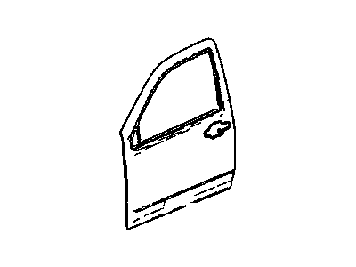 GM 15219050 Panel, Front Side Door Outer