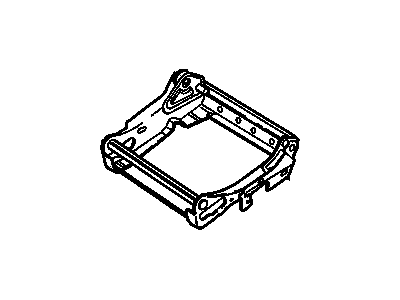GM 16791958 Frm Assembly, P/D Seat Cushion
