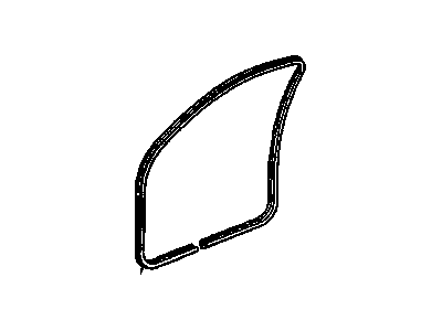 GM 10449198 Weatherstrip Assembly, Front Side Door