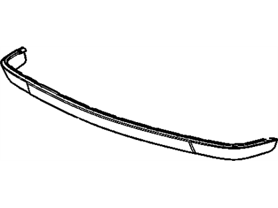 GM 10386199 Extension, Front Air Deflector