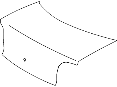 GM 91171438 Lid,Rear Compartment
