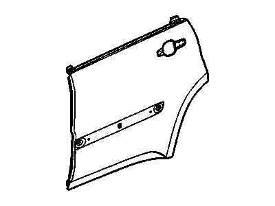 GM 25920514 Panel, Rear Side Door Outer