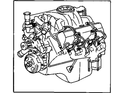GM 88894124 Engine Asm,Diesel (Goodwrench)