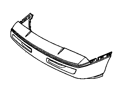 GM 10055040 Front Bumper Cover
