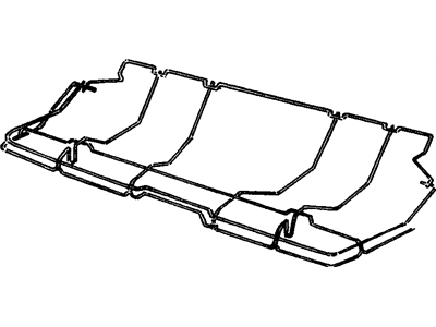 GM 90460692 FRAME, Rear Seat Cushion (With Frame)