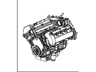 GM 19178927 Engine Asm,Gasoline (Goodwrench)