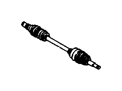 GM 96348790 Front Wheel Drive Shaft Assembly