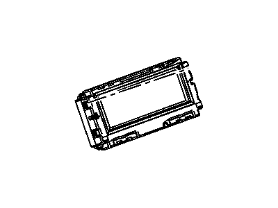 GM 22915944 Display Assembly, Driver Information (W/Uag: Infotainment Display)