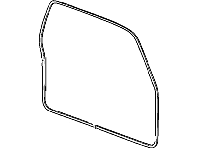 GM 15063153 Weatherstrip Assembly, Front & Rear Side Door