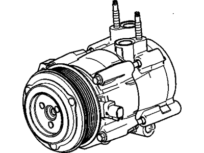 Saturn A/C Compressor - 19130314