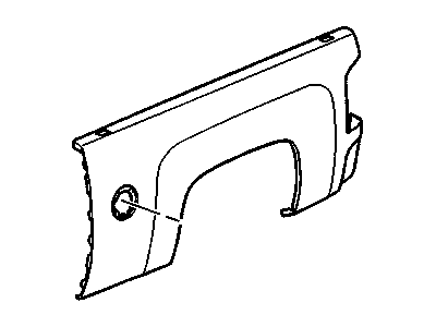GM 10384456 Panel, Pick Up Box Outer Side