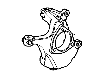 Chevrolet Astro Steering Knuckle - 18060694