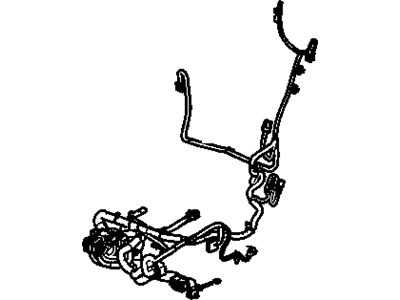 GM 20872709 Harness Assembly, Driver Seat Wiring