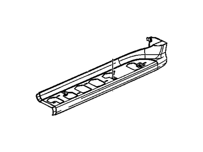 GM 89045553 Cover,Asst Step Finish