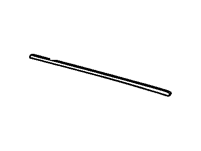 GM 25919498 Weatherstrip Assembly, Rear Side Door Roof Drip