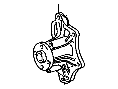 Pontiac Vibe Water Pump - 19185381