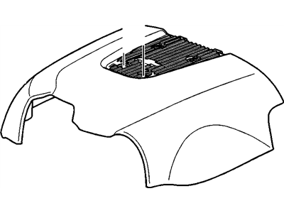 GM 15286607 Shield Assembly, Upper Intake Manifold Sight