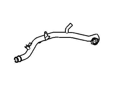GM 9230985 Radiator Coolant Outlet Pipe Assembly