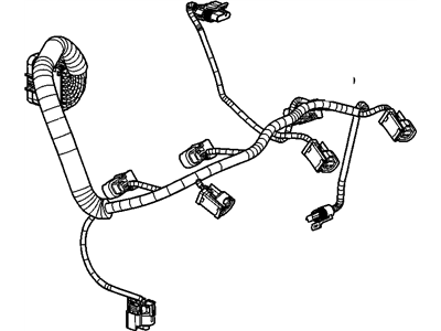 GM 12590421 Harness Assembly, Fuel Injector Wiring