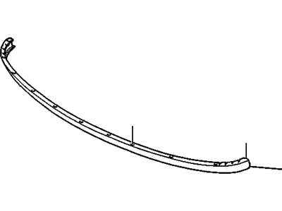 GM 15719520 Extension, Front Air Deflector