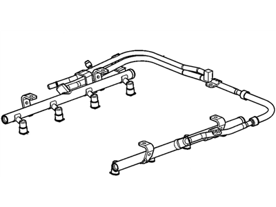 GM 12602070 Rail Assembly, Multiport Fuel Injection Fuel