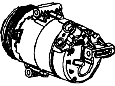 Pontiac A/C Compressor - 89019330