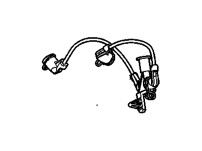 GM 15840487 Tee, Rear Air Suspension Leveling Control Valve Supply Tube