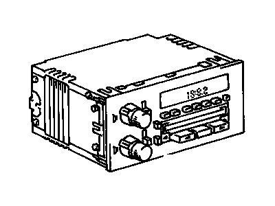 GM 12344493 Radio Pkg, Amplitude Modulation/Frequency Modulation Stereo & Clock & Tape Player