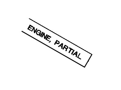 GM 93205399 Engine,(Service Partial)