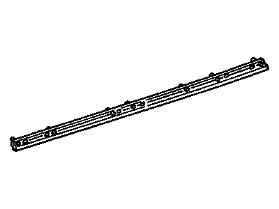 GM 20481150 Sealing Strip, Front Side Door Bottom Auxiliary