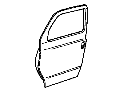 GM 15003781 Panel, Front Side Door Outer