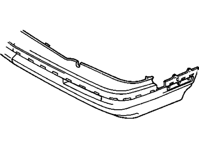 GM 22532143 Front Bumper Cover