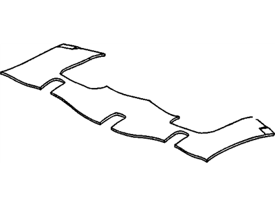 GM 25716293 Barrier Assembly, Rear Window Panel Sound