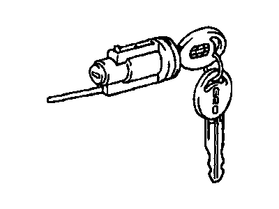 Chevrolet Prizm Ignition Lock Assembly - 94858794